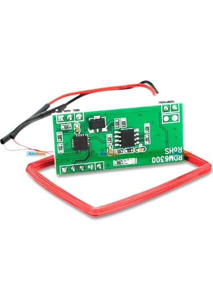 RDM6300 125 Khz Rfıd Kart Okuyucu Kablosuz Manyetik Kart Okuyucu EM4100 Göstergeç Kimlik Stok fırsatları