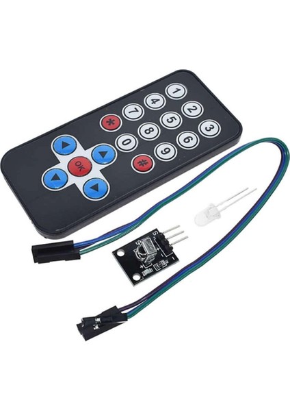 Ir Alıcı Verici Kumanda Seti Kızıl Ötesi Kablosuz Uzaktan Alıcı Verici KY-022 Receiver Televizyon fırsatları
