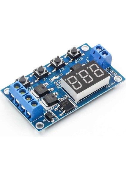 Zamanlayıcı Timer Modül Dual Mosfetli Gecikmeli Başlangıç 0-999SN