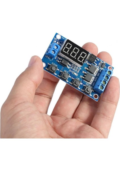 Zamanlayıcı Timer Modül Dual Mosfetli Gecikmeli Başlangıç 0-999SN