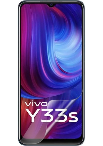 Caseworld Vivo Y33S Nano Ekran Koruyucu Kırılmaz Esnek Cam