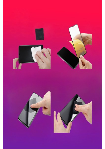 Caseworld Infinix Hot 30 Tam Kaplayan Temperli Ekran Koruyucu Cam