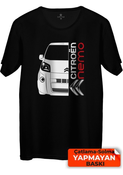 Çakılap Citroen Nemo Baskılı Tişört Unisex, Premium Kalite (Rgl-Otmbl-Ctrn)