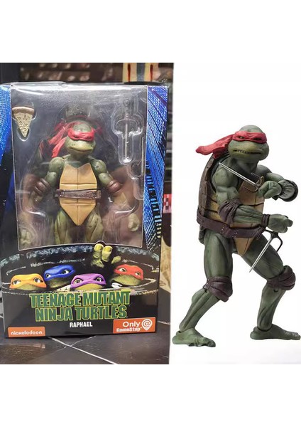 Teenage Mutant Ninja Turtles Modeli Mafsallı Hareketli Çocuk Oyuncağı (Yurt Dışından)