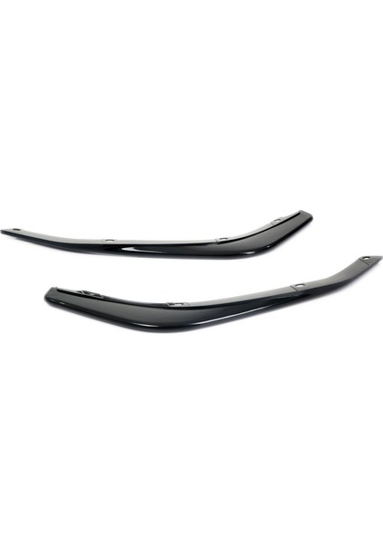 S-Dizayn Honda Civic Fc5 Abs Plastik Ön Tampon Flap Parlak Siyah 2016-2021 A+Kalite fırsatları