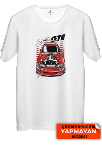 Toyota Supra Baskılı T-Shirt Unisex Premium Kalite (Rgl-Otmbl-Tyt)