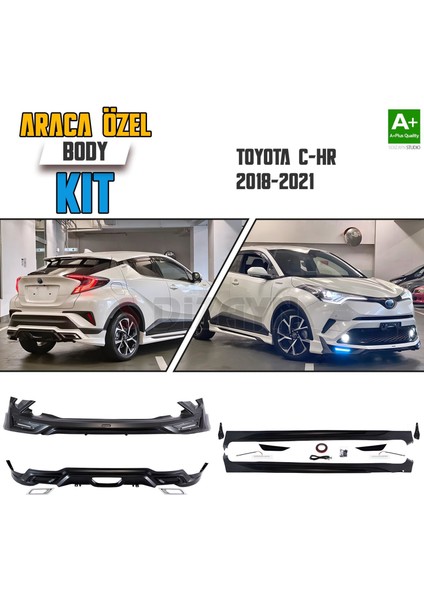 S-Dizayn Toyota C-Hr Araca Özel Body Kit 2018-2021 A+ Kalite