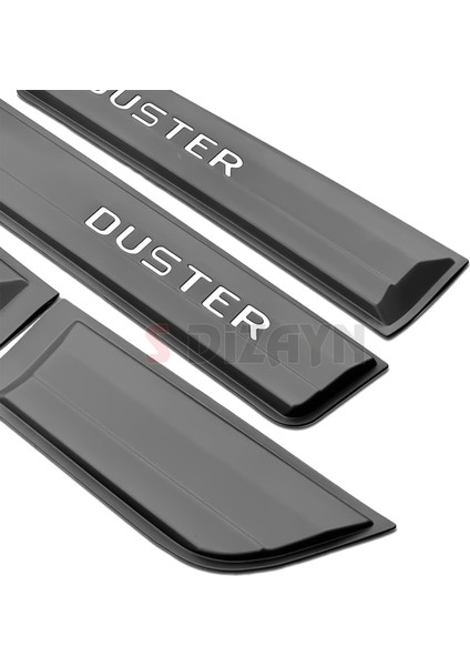 S-Dizayn Dacia Duster 2 Kapı Koruma Seti Mat Krom Yazılı 2018 Üzeri A+ Kalite