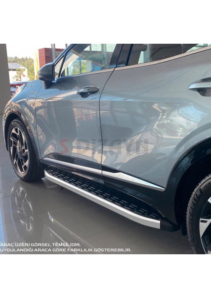 S-Dizayn Ford Courier 2 Evo Aluminyum Yan Basamak 183 cm 2023 Üzeri