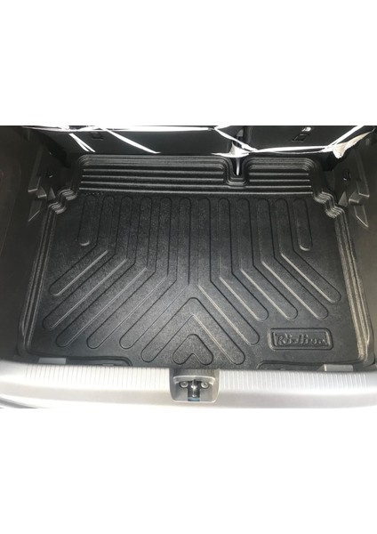 Opel Crossland (Alt Kısım) (Sabit Zemin) 2022 Araca Özel 3D Bagaj Havuzu