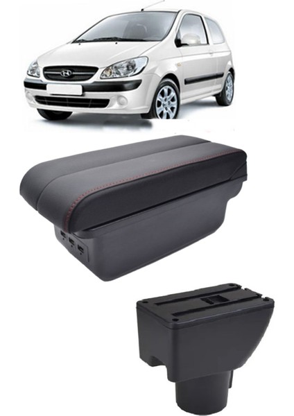 Hyundai Getz 2005-2008 Delmesiz Vidasız Kol Dayama Kolçak