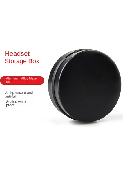 Metal Kulaklık Kutusu Mini Taşınabilir Düşmeye Dayanıklı Su Geçirmez ve Basınca Dayanıklı Alüminyum Alaşımlı Kulaklık Saklama Kutusu (Yurt Dışından) modelleri