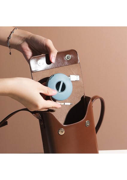 Veri Kablosu Saklama Kutusu Dönebilen Geri Çekilebilir Kablo Makarası Kulaklık Şarj Kablosu Düzenleyici 4 Adet Turuncu (Yurt Dışından) indirimleri