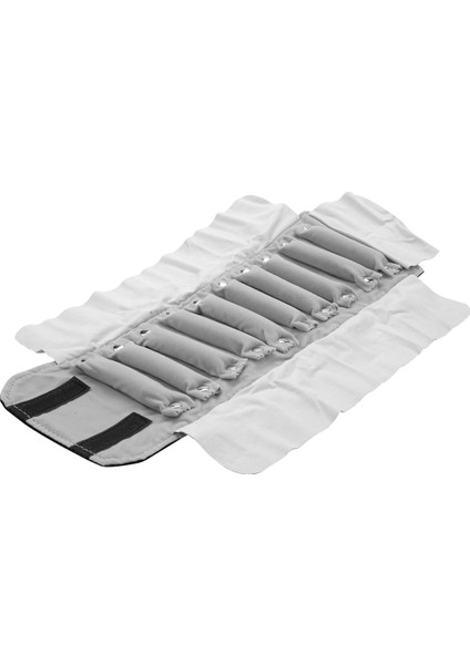 Mücevher Rulosu Mücevher Çantası, Flanelden Yapılmış, Yüzük Için, Seyahat Sırasında Mücevherleri Saklamak Için - Siyah, Gri, Küçük (Yurt Dışından) modelleri