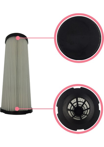 Dirt Devil Featherlite Dik Vakum Için 3 Paket F1 Hepa Filtre Değişimi, Parçalar 2JC0280000, 3-JC0280-000 (Yurt Dışından)