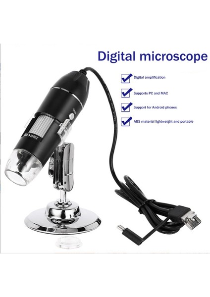 1600X Digital Microscope Camera 3ın1 USB Portable Elec Microscope For Soldering LED Magnifier For Cell Phone Repair (Yurt Dışından) indirimleri