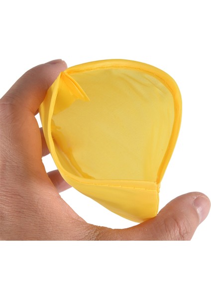 Foldable Round Fan-Yellow (Yurt Dışından)