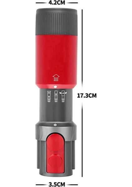 Vacuum Brush Attachment For V7 V10 V11 V15, Soft Brush Cleaning Tool With Extension Hose (Yurt Dışından)