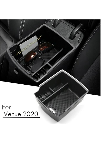 2020 Mekan Araba Merkezi Konsol Kol Dayama Saklama Kutusu Palet Tepsisi Konteyner Kauçuk Paspas ile (Yurt Dışından) fiyatları