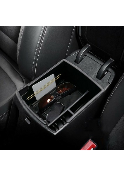 2020 Mekan Araba Merkezi Konsol Kol Dayama Saklama Kutusu Palet Tepsisi Konteyner Kauçuk Paspas ile (Yurt Dışından) indirimleri