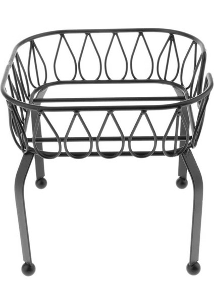 2x Metal Iron Drink Dispenser Stand Basket Party Juice Tea Bucket Holder Stand S (Yurt Dışından) fiyatları