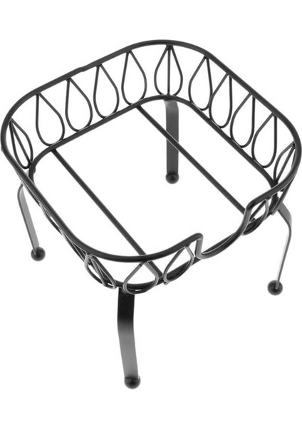 2x Metal Iron Drink Dispenser Stand Basket Party Juice Tea Bucket Holder Stand S (Yurt Dışından) modelleri