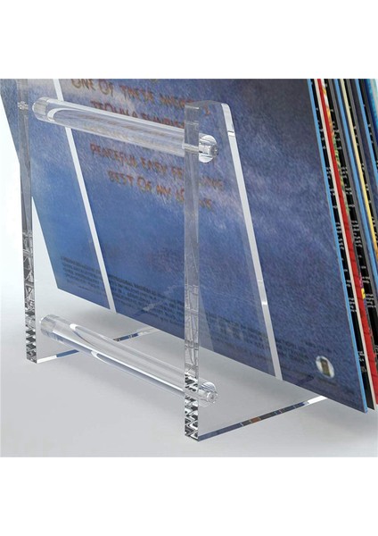 3x Clear Vinyl Record Stand Holder For Desktop Album Storage, Acrylic Vinyl Record Shelf Display 50 (Yurt Dışından) fiyatları