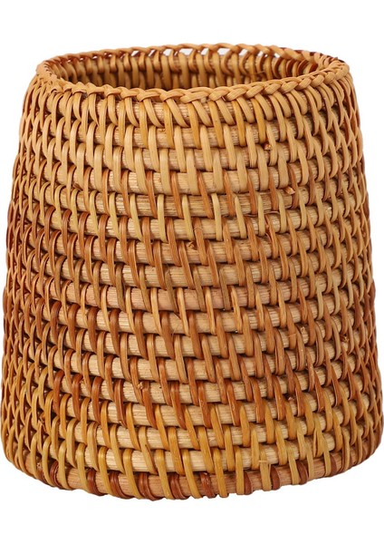 3x Rattan Chopsticks Tube Shovel Spoons Bucket Dinner Knives Forks Tableware Storage Box Storage Baskets Organizer B (Yurt Dışından) indirimleri