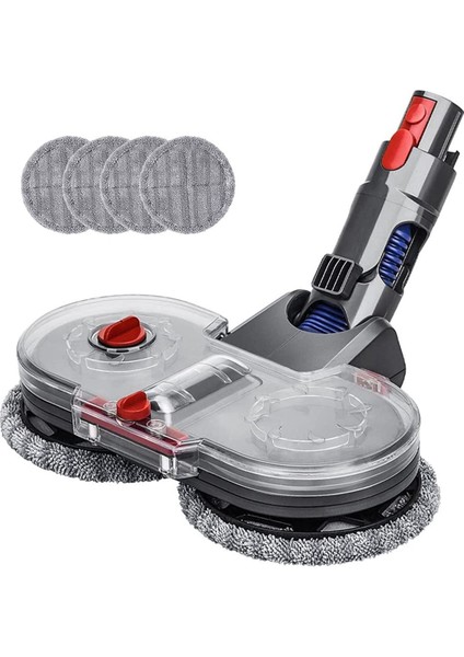 Dyson V7 V8 V10 V11 V15 Elektrikli Süpürge Için Elektrikli Paspas Ataşmanı, Çıkarılabilir Su Tankı Dahil (Yurt Dışından)