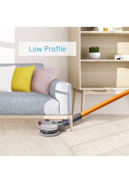 Dyson V7 V8 V10 V11 V15 Elektrikli Süpürge Için Elektrikli Paspas Ataşmanı, Çıkarılabilir Su Tankı Dahil (Yurt Dışından)