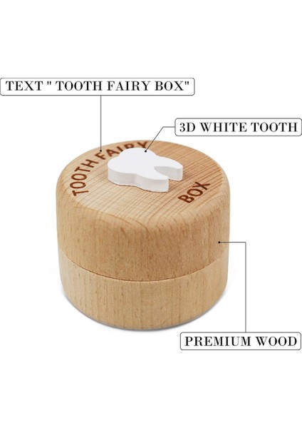 Diş Perisi Kutusu, Sevimli 3D Oyma Düşen Diş Hatıra Saklama Kutusu Erkek ve Kız, Çocuk Diş Kutuları (Yurt Dışından) fiyatları
