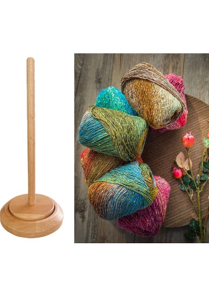 Tığ Işi Için Ahşap Iplik Tutucu Dağıtıcısı, Örgü Için Iplik Topu Tutucusu Iplik Mili Dağıtıcısı Tığ Işi Aracı (Yurt Dışından) indirimleri