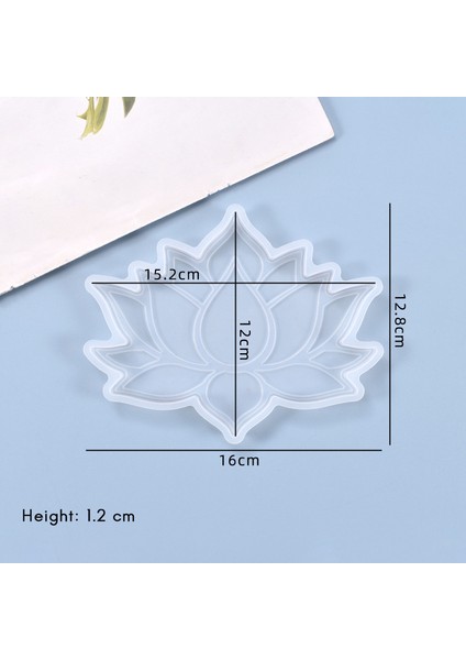 Dıy Kristal Epoksi Kalıp Lotus Depolama Masa Coaster Çok Silikon Kalıp (Yurt Dışından) fiyatları