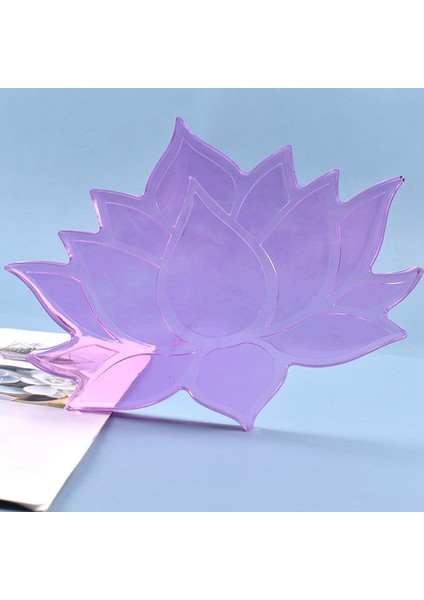 Dıy Kristal Epoksi Kalıp Lotus Depolama Masa Coaster Çok Silikon Kalıp (Yurt Dışından) fırsatları