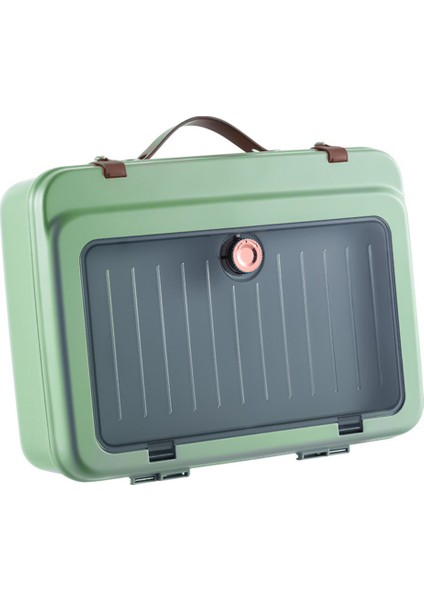 Büyük Kapasiteli Belge Saklama Çantası Organizatör 3 Katmanlı Ev Ofis Seyahat Pasaport Evrak Çantası Organizatör Aksesuarları Yeşil (Yurt Dışından)