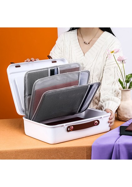 Büyük Kapasiteli Belge Saklama Çantası Organizatör 3 Katmanlı Ev Ofis Seyahat Pasaport Evrak Çantası Organizatör Aksesuarları Yeşil (Yurt Dışından) fırsatları