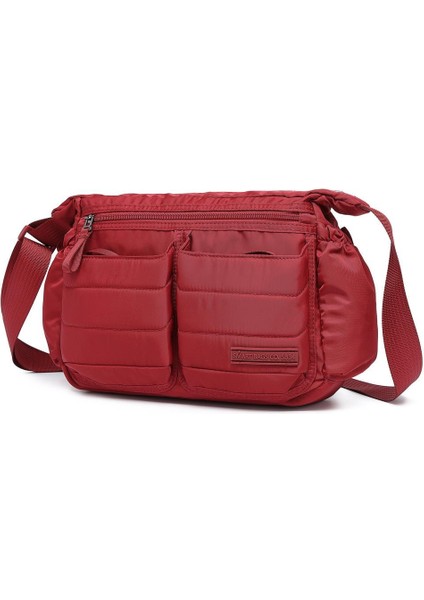 Yumuşak Kumaş Askılı Postacı Kadın Çantası 8725 modelleri
