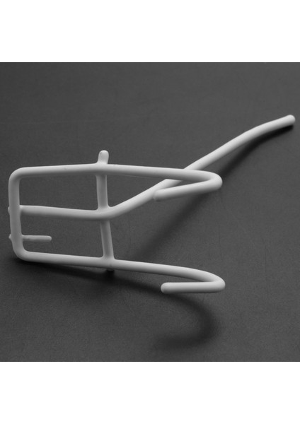 40 Pcs 3.9ınch Long White Metal Store Grid Wall Bracket Display Hooks (Yurt Dışından)