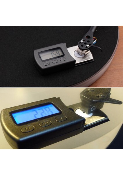Portable Digital Turntable Stylus Force Scale Meter Gauge Backlight High Precise Tracking Guage For Vinyl Record Needle (Yurt Dışından)