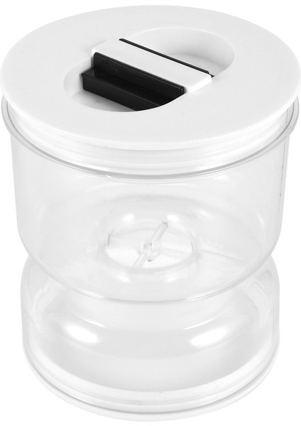 Pickle And Olive Hourglass Jar, Pickle Flip Jar Separated From Wet And Dry, Pickle Jar With Strainer Flip, Separator (Yurt Dışından)