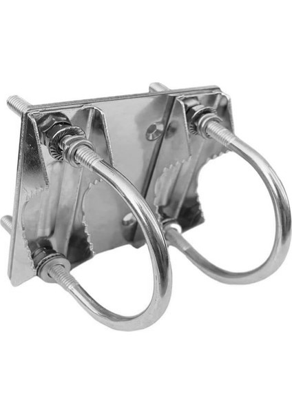 Universal Mount U-Bracket For Dish,heavy U-Bolt Clamp Bracket,roof Mast To Pole To Pipe Mounting Adapter (Yurt Dışından)