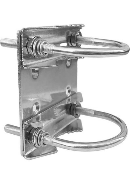 Universal Mount U-Bracket For Dish,heavy U-Bolt Clamp Bracket,roof Mast To Pole To Pipe Mounting Adapter (Yurt Dışından)