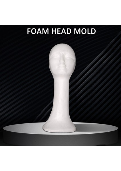 Long Neck Female Foam Head Model Glasses Hair Wig Mannequin Hat Stand (Yurt Dışından) fiyatları