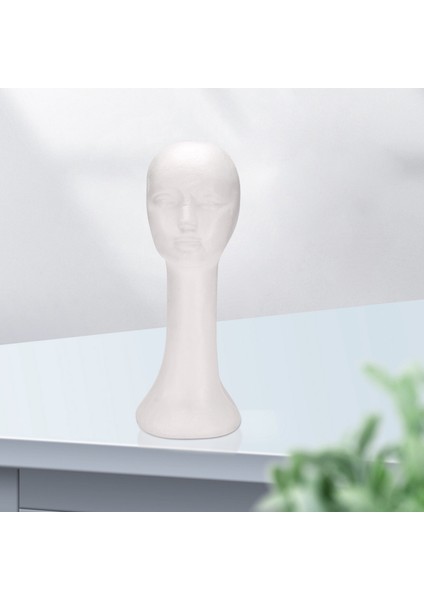 Long Neck Female Foam Head Model Glasses Hair Wig Mannequin Hat Stand (Yurt Dışından) fırsatları