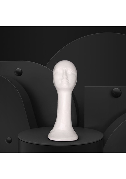 Long Neck Female Foam Head Model Glasses Hair Wig Mannequin Hat Stand (Yurt Dışından) indirimleri