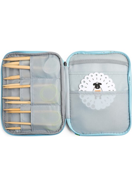2x Empty Knitting Needles Case Travel Storage Organizer Storage Bag (Yurt Dışından) modelleri
