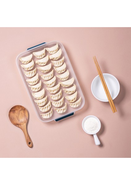 Ev Taşınabilir Börek Kapaklı Kutu Buzdolabı Istiflenebilir Taze Tutma Saklama Kutuları Plastik Gıda Meyve (Mavi) (Yurt Dışından) modelleri