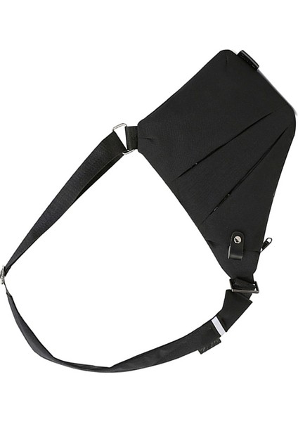 2x Anti-Theft Slim Sling Bag, Multi- Body Bag Shoulder Pack For Men Women Outdoor Travel(Black) (Yurt Dışından) fiyatları