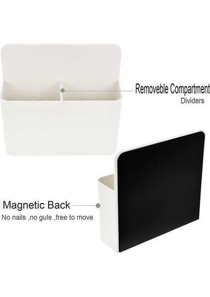 Manyetik Kuru Silme Işaretleyici Tutucu, Beyaz Tahta Için Kalem ve Silgi Tutucu, Manyetik Kalem Kupası Yardımcı Depolama Organizatör (Yurt Dışından) modelleri