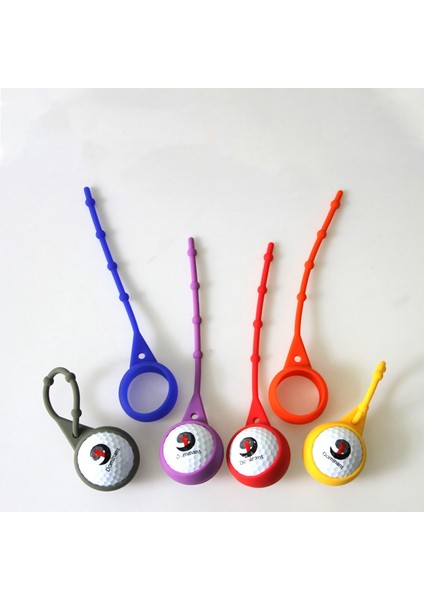 2 Adet Golf Topu Tutucu Silikon Yumuşak Koruyucu Kapak Bel Tutucu Golf Aksesuarları Kapalı Açık 5 (Yurt Dışından) fırsatları